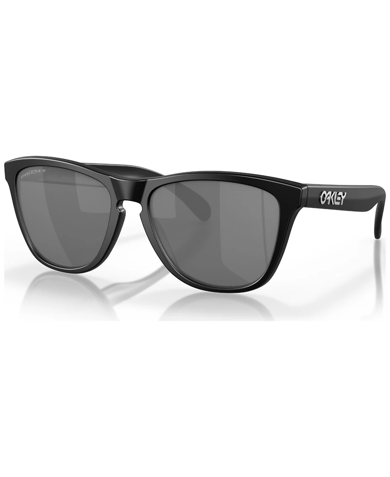 Oakley Men's Low Bridge Fit Polarized Sunglasses, OO9245 Frogskins 54