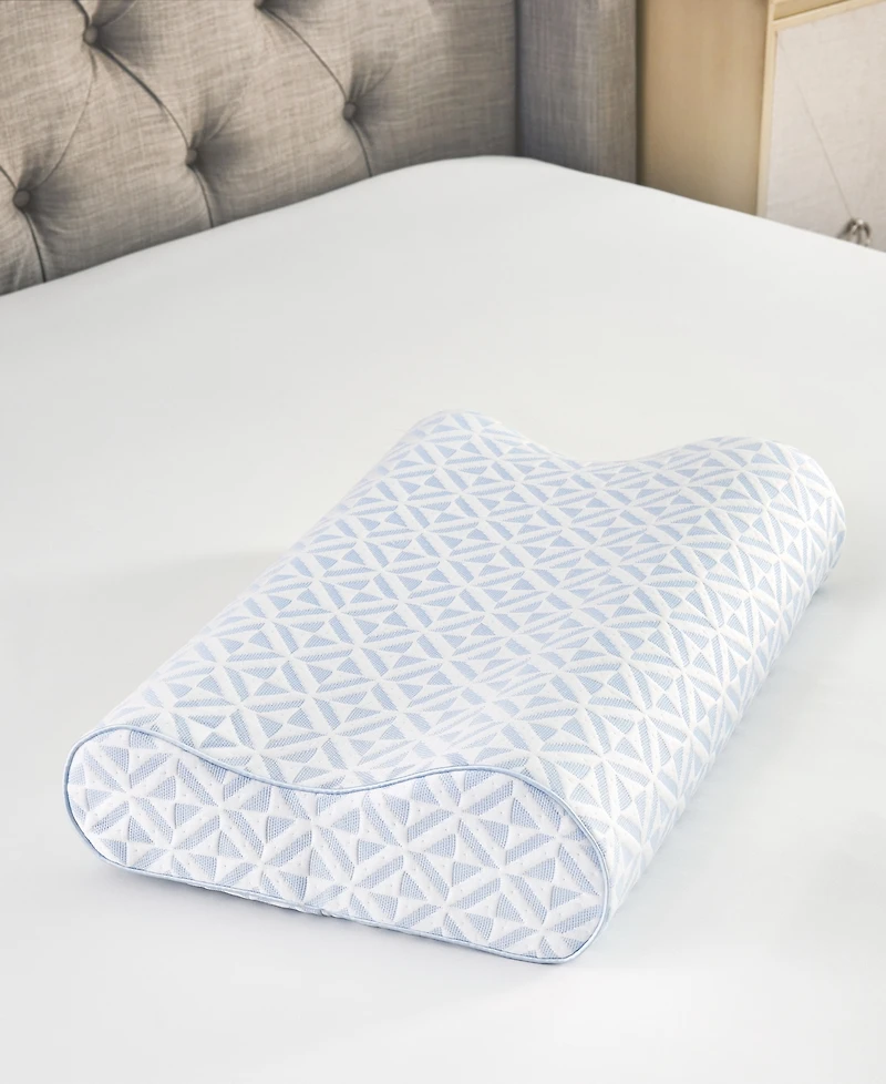 ProSleep Cool Comfort Memory Foam Contour Pillow, Oversized, Created for Macy's