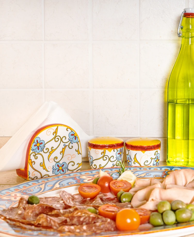 Euro Ceramica Duomo Kitchen Accessories, Set of 4