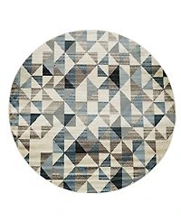 Kas Heritage 9365 7'7" x 7'7" Round Area Rug