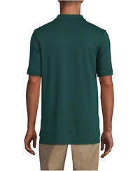 Lands' End Men's Short Sleeve Interlock Polo Shirt