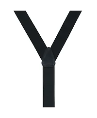 Trafalgar Men's Classic Solid Color 38mm Convertible Suspenders