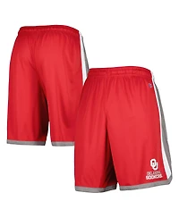 Men's Champion Crimson Oklahoma Sooners Basketball Shorts