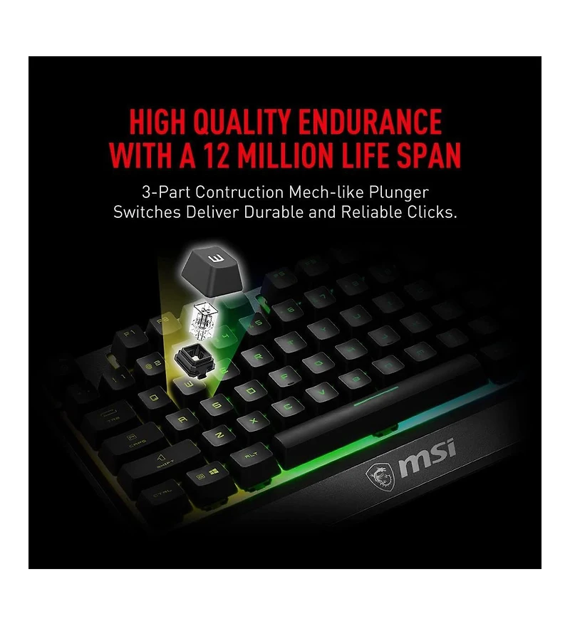 Msi Kb Vigor GK30 Combo Gaming Keyboard and Mouse (GK30+GM11)