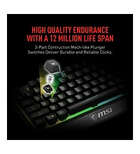 Msi Kb Vigor GK30 Combo Gaming Keyboard and Mouse (GK30+GM11)