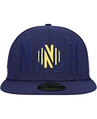 Men's New Era Navy Nashville Sc Kick Off 59FIFTY Fitted Hat