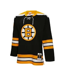 Men's Mitchell & Ness Bobby Orr Black Boston Bruins 1971 Blue Line Player Jersey