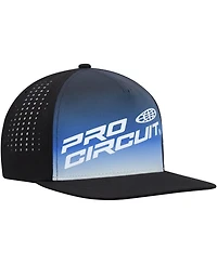 Men's Fox Blue, Black Foyl Pro Circuit Adjustable Snapback Hat