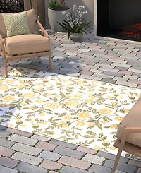 Bashian Gallery Outdoor GLY110 3'6" x 5'6" Area Rug
