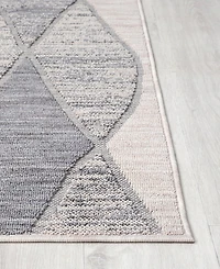 Lr Home Closeout! Wagner WAGNR8229B 7'10" x 8'10" Outdoor Area Rug
