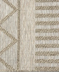 Closeout! Lr Home Oliva OLIVA82118 7'10" x 9'6" Outdoor Area Rug