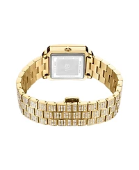 Jbw Women's Cristal 18k Gold-plated Stainless Steel Watch, 28mm