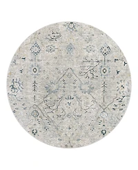 Livabliss Brunswick Bwk- 5'3" x 5'3" Round Area Rug