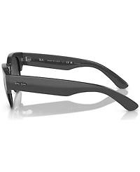 Ray-Ban Unisex Polarized Sunglasses, Mega Clubmaster