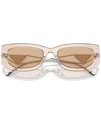 Prada Symbole Rectangular Women's Sunglasses, Pr 14YS