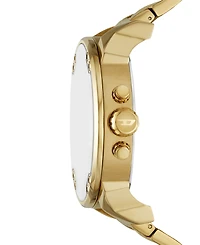 Diesel Men's Mr. Daddy 2.0 Quartz Gold-Tone Stainless Steel Watch 57mm