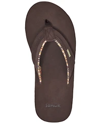 Sanuk Men's Ziggy Suede Flip-Flops