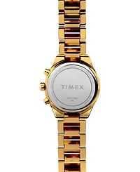 Timex Women's Quartz Analog Premium Dress Alloy Gold-Tone Watch 38mm