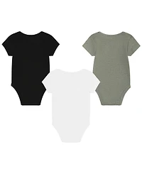 Nike Baby Boys or Girls Mini Me Essential Bodysuits, Pack of 3