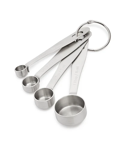 The Cellar 4-Piece Stainless Steel Measuring Spoons Set