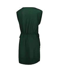 Women's G-iii 4Her by Carl Banks Green Michigan State Spartans Goat Swimsuit Cover-Up Dress