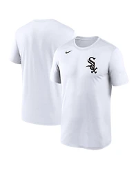 Men's Nike White Chicago Sox New Legend Wordmark T-shirt
