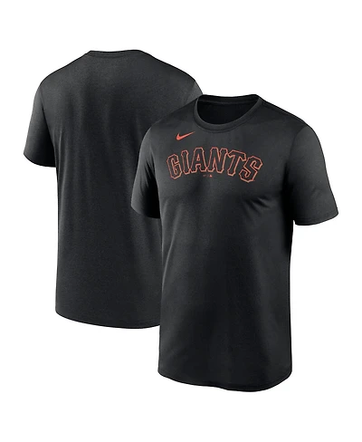 Men's Nike Black San Francisco Giants New Legend Wordmark T-shirt