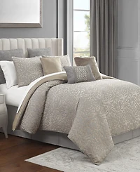 Waterford Carrick 6 Piece Comforter Set, Queen