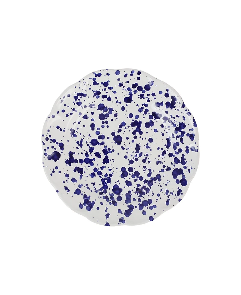 Vietri Amalfitana Splatter Salad Plate 8"