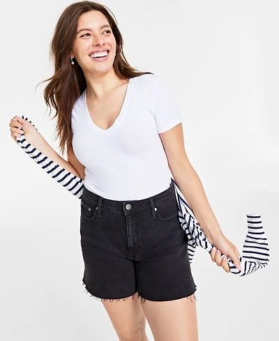 On 34th Women's Modal V-Neck T-Shirt, Created for Macy's