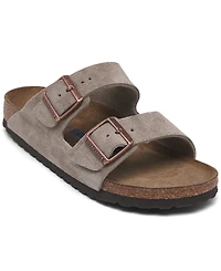 Birkenstock Women's Arizona Soft Footbed Suede Leather Sandals from Finish Line