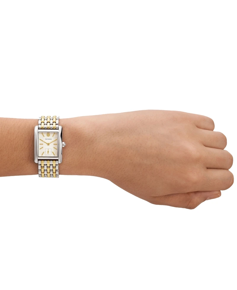 Tory Burch Women's The Eleanor Two-Tone Stainless Steel Bracelet Watch 25mm