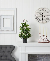 Nearly Natural 24" Stephanotis Artificial Climbing Plant