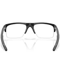 Oakley Men's Rectangle Eyeglasses, OX8061 58