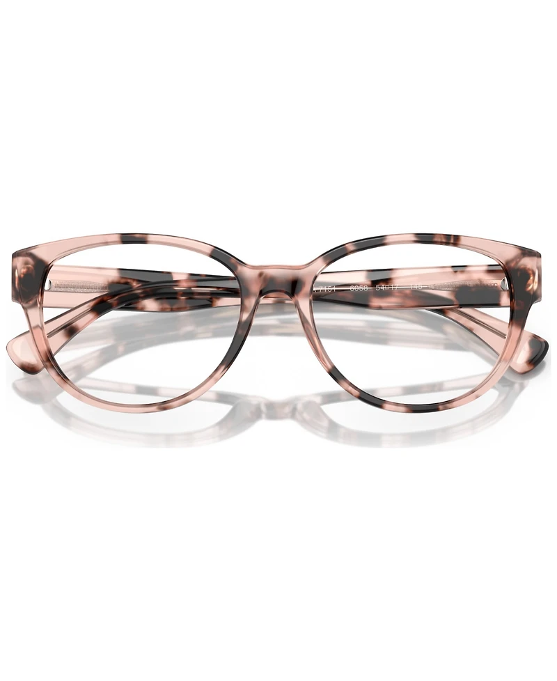 Ralph by Ralph Lauren Women's Oval Eyeglasses