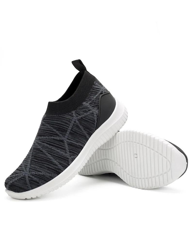 Mio Marino's Women's Casual Slip On Sneakers with Breathable Mesh