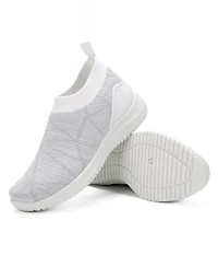 Mio Marino's Women's Casual Slip On Sneakers with Breathable Mesh