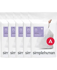 simplehuman Code B 150pk Custom Fit Liners with 5 Quick Dispense Packs