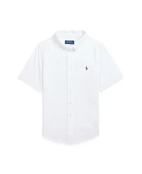 Polo Ralph Lauren Toddler & Little Boys Knit Oxford Short-Sleeve Shirt
