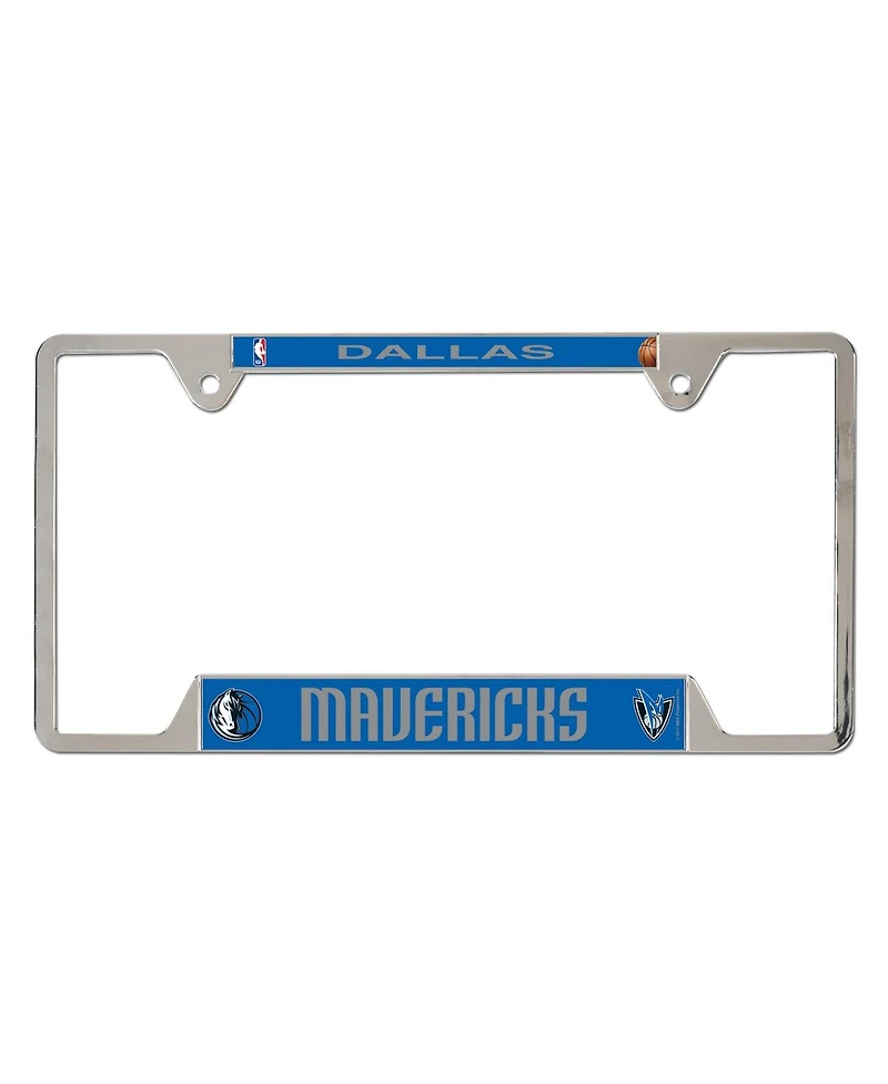 Wincraft Dallas Mavericks Chrome Plated Metal License Plate Frame