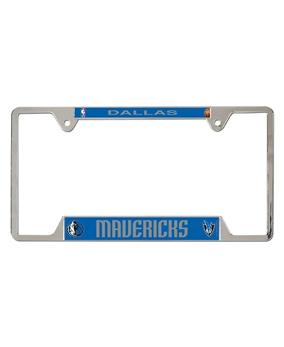 Wincraft Dallas Mavericks Chrome Plated Metal License Plate Frame