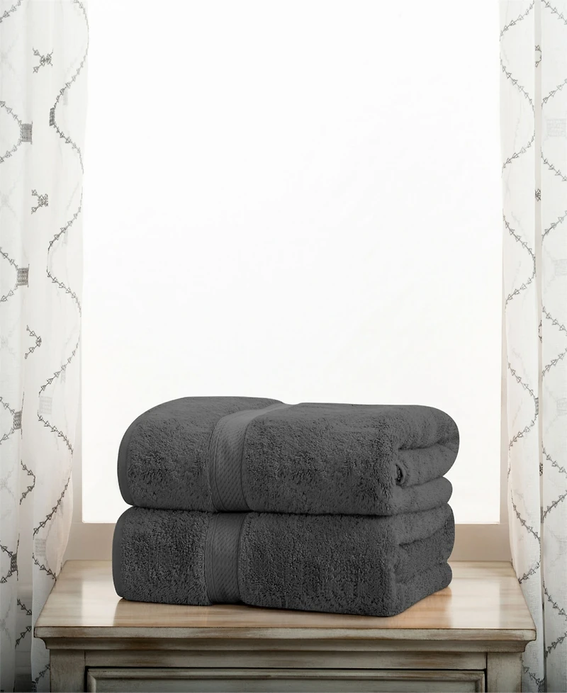 Superior 100% Egyptian Cotton 2-Pc Bath Towel Set