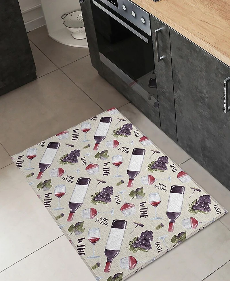 Dalyn Kendall Kitchen KE14 1'8" x 2'6" Area Rug