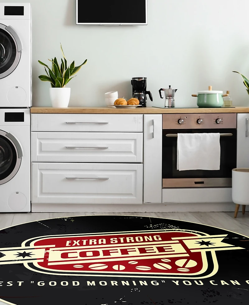 Dalyn Kendall Kitchen KE11 8' x 8' Round Area Rug