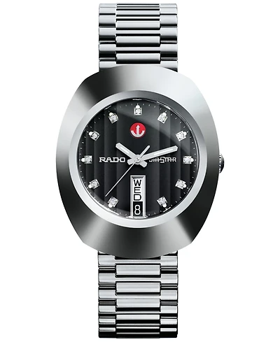 Rado Men's DiaStar Original Silver Stainless Steel Bracelet Watch