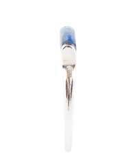 Barse Bar None Sterling Silver and Onyx Ring