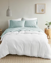 Madison Park Peached Cotton Percale 3-Pc. Sheet Set, Twin