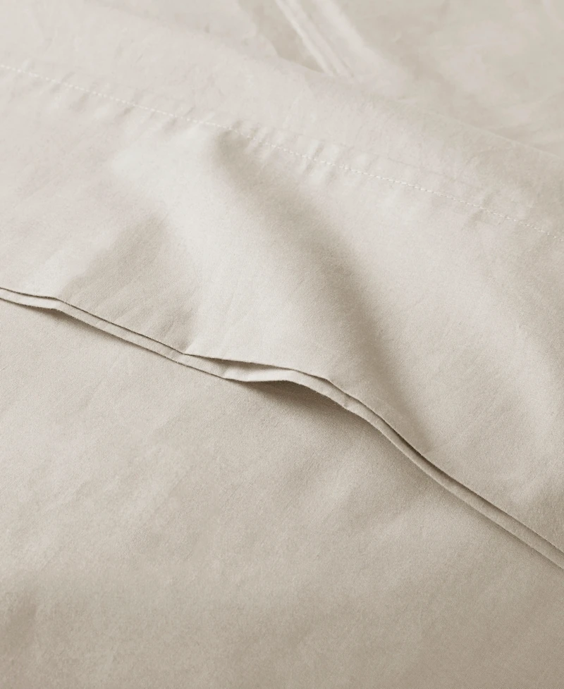 Madison Park Peached Cotton Percale 4-Pc. Sheet Set, California King