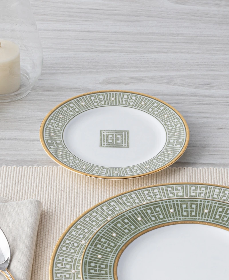 Noritake Infinity 4 Piece Bread Butter/Appetizer Plate Set, Service for 4