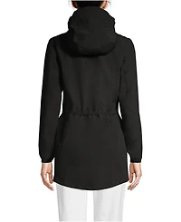 Lands' End Waterproof Hooded Packable Raincoat, Regular & Petite